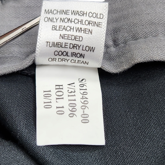 Banana Republic The Martin Fit Stretch Modal Blend Black Pants Women's Size 4 - Picture 10 of 10